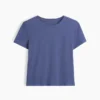 T-shirt 100 % coton à l'effet rétréci authentique