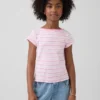 T-shirt ajusté à manches courtes pour enfant