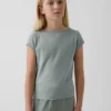 T-shirt ajusté à manches courtes pour enfant