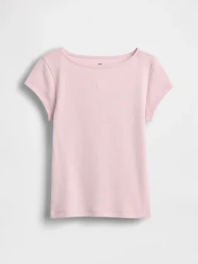 T-shirt ajusté à manches courtes pour enfant