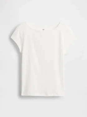 T-shirt ajusté à manches courtes pour enfant