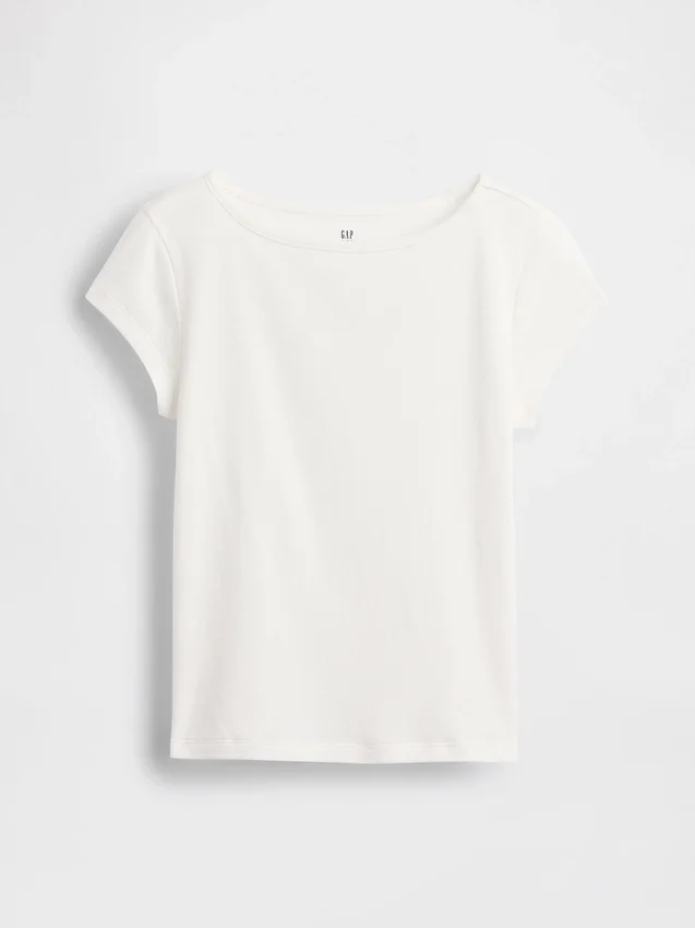 T-shirt ajusté à manches courtes pour enfant