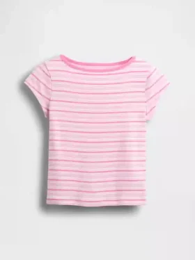 T-shirt ajusté à manches courtes pour enfant
