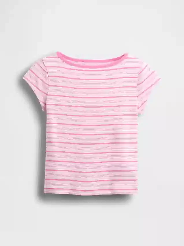 T-shirt ajusté à manches courtes pour enfant