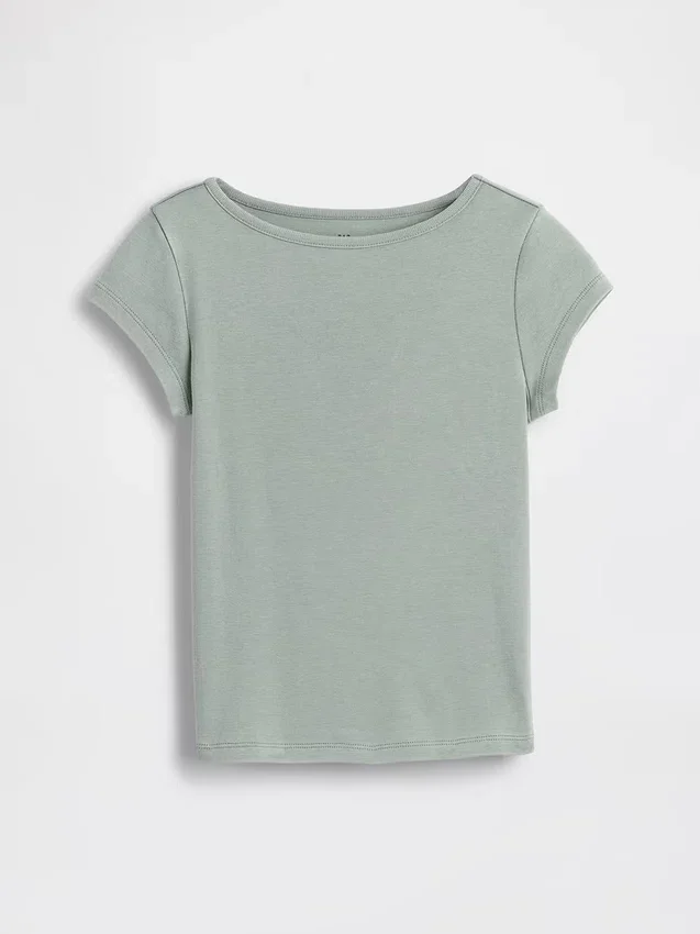 T-shirt ajusté à manches courtes pour enfant