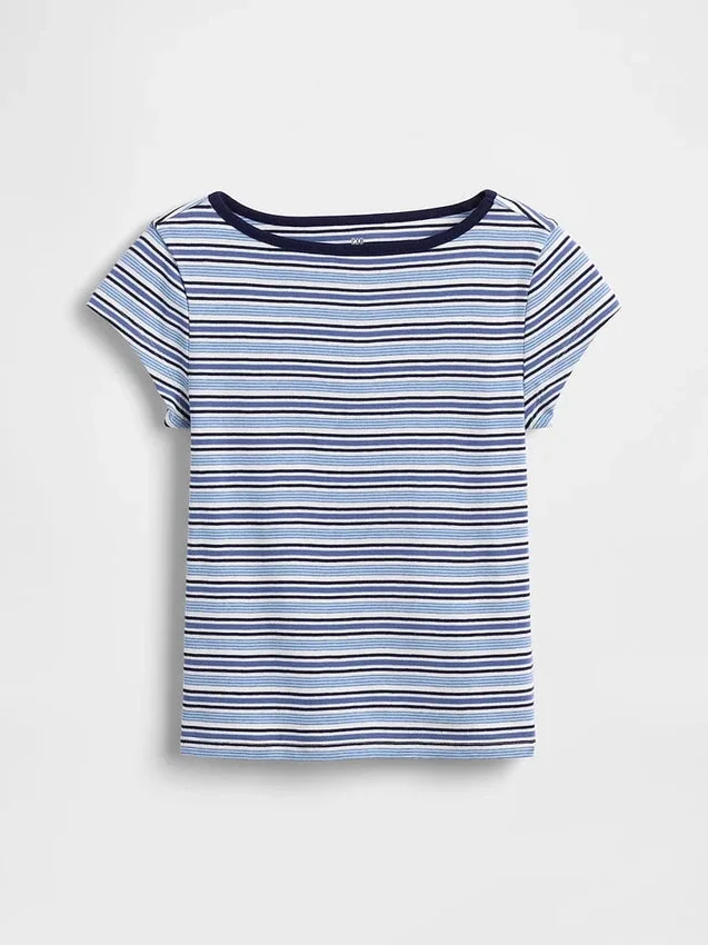 T-shirt ajusté à manches courtes pour enfant