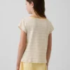 T-shirt ajusté à manches courtes pour enfant