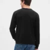 T-shirt ample en coton épais