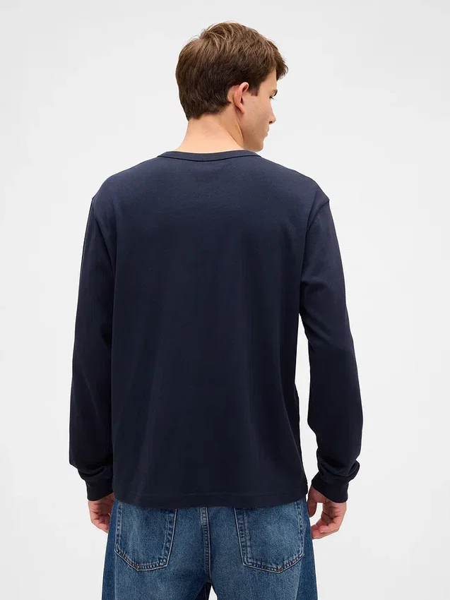 T-shirt ample en coton épais