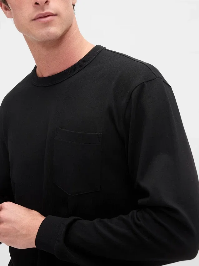 T-shirt ample en coton épais
