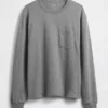 T-shirt ample en coton épais