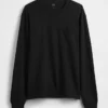 T-shirt ample en coton épais