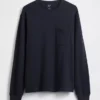 T-shirt ample en coton épais