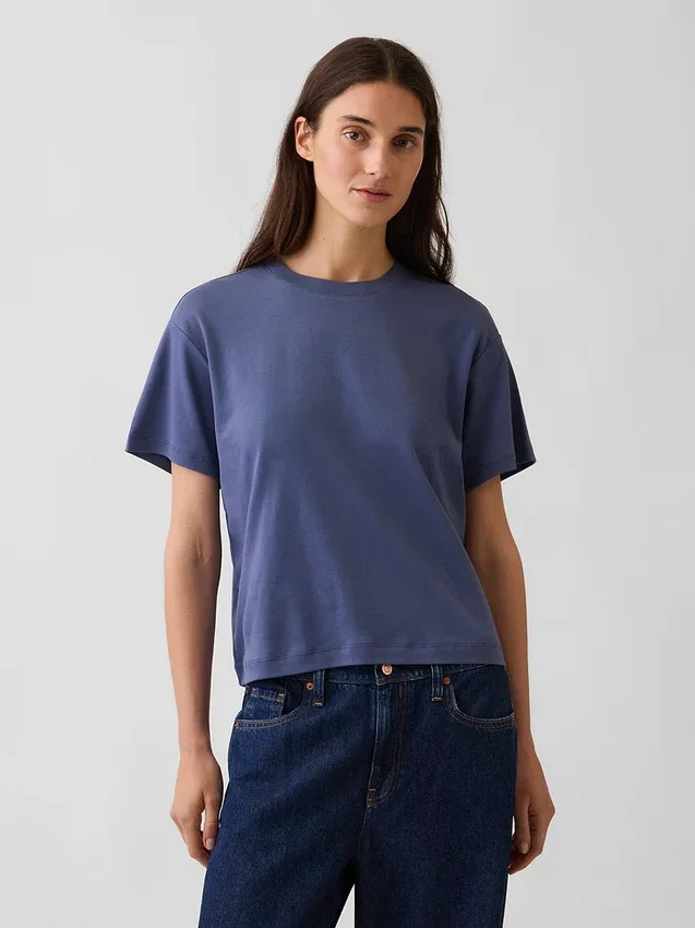 T-shirt ample en coton Supima®