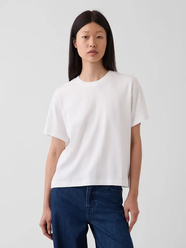 T-shirt ample en coton Supima®