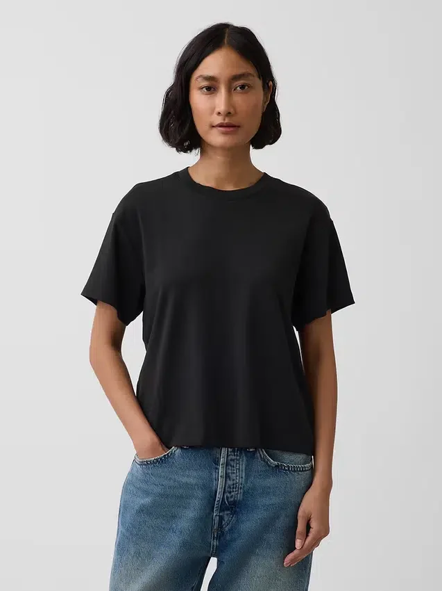 T-shirt ample en coton Supima®