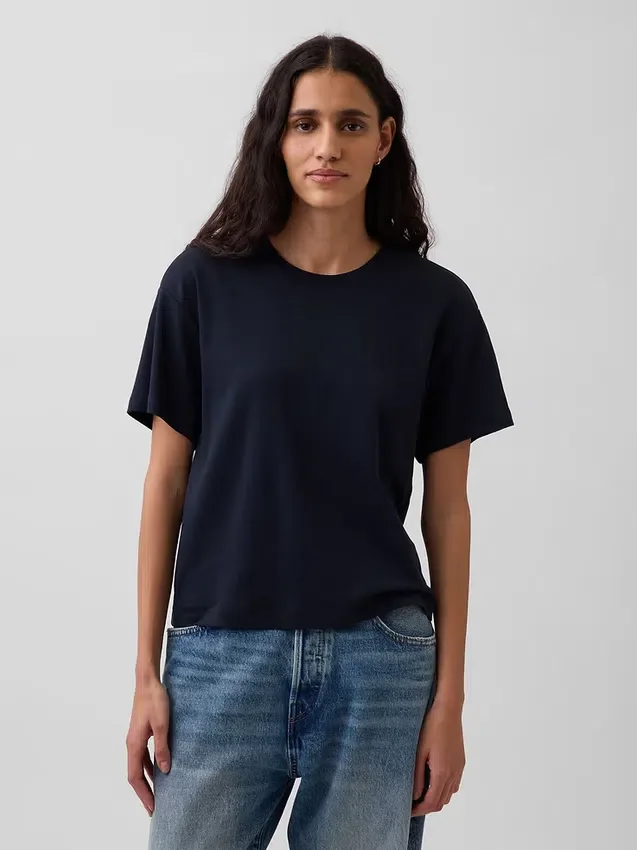 T-shirt ample en coton Supima®