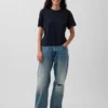 T-shirt ample en coton Supima®