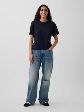T-shirt ample en coton Supima®