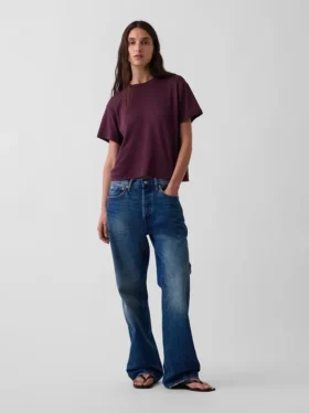 T-shirt ample en coton Supima®