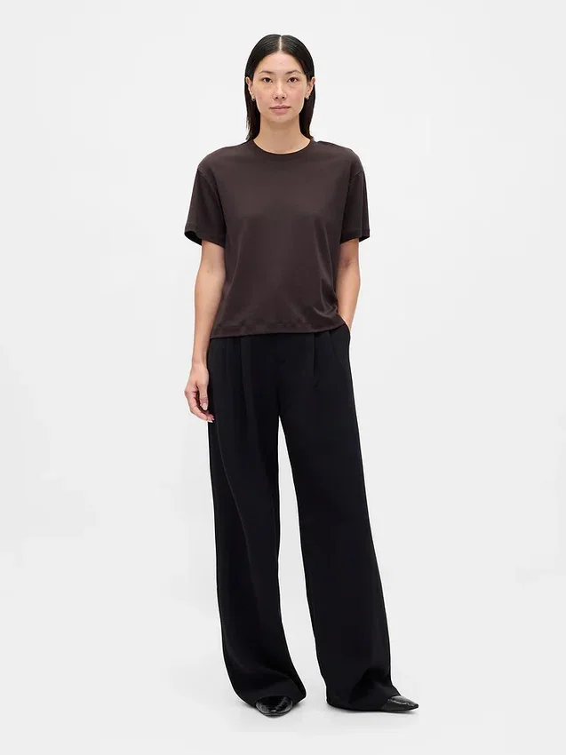 T-shirt ample en coton Supima®