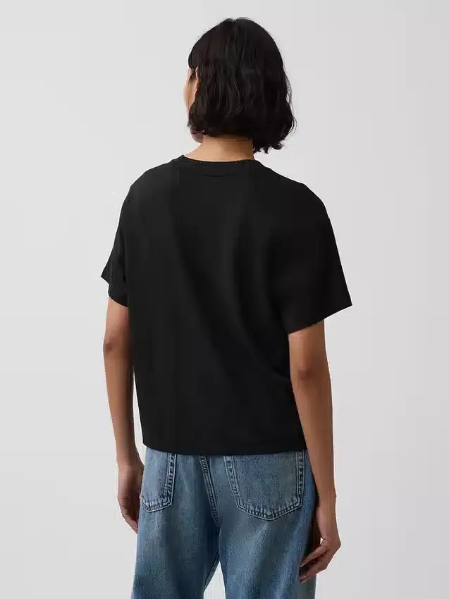 T-shirt ample en coton Supima®