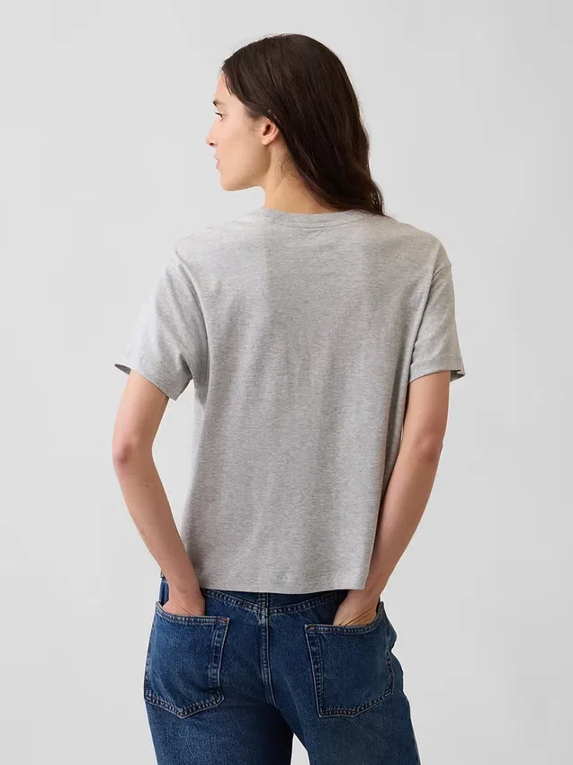 T-shirt ample en coton Supima®