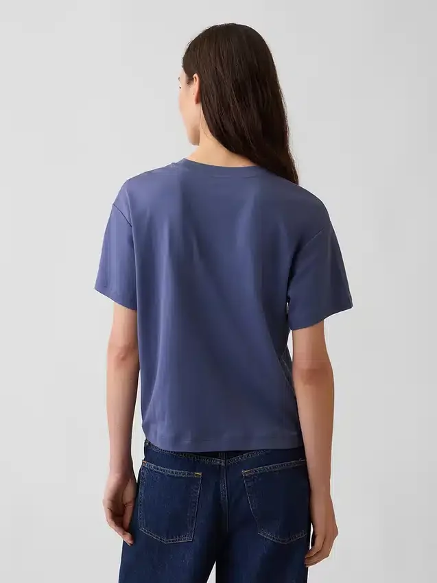 T-shirt ample en coton Supima®