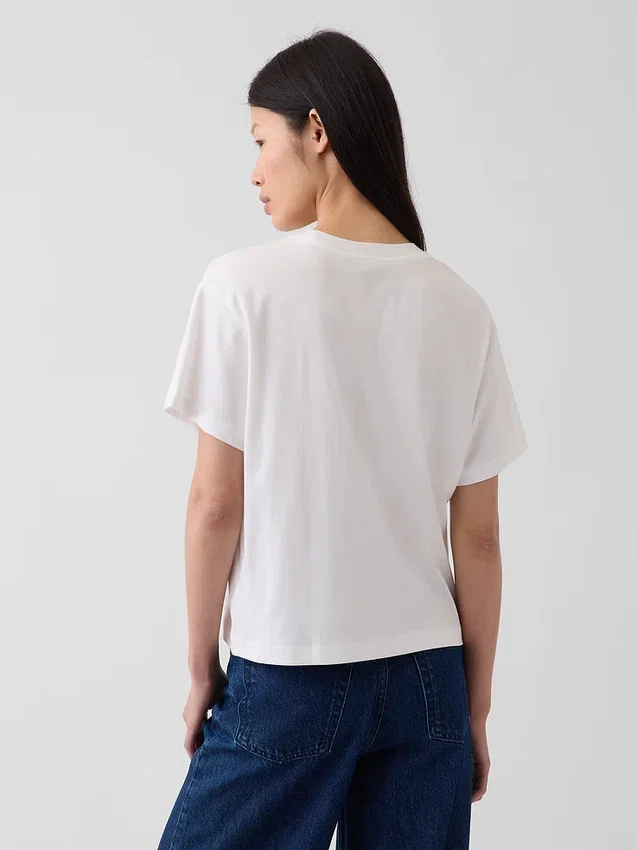 T-shirt ample en coton Supima®