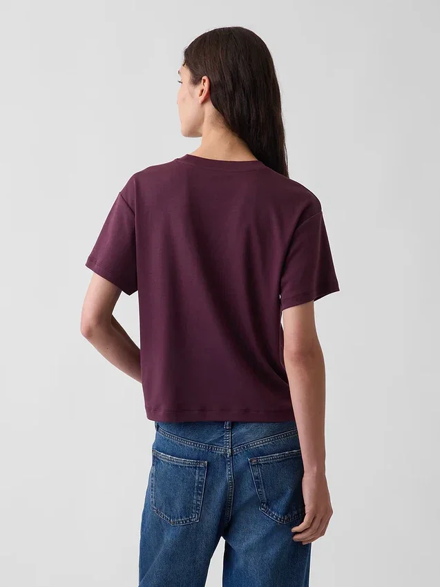 T-shirt ample en coton Supima®