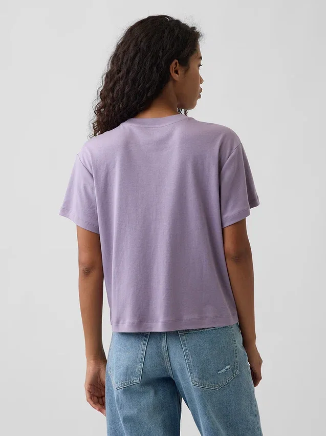T-shirt ample en coton Supima®