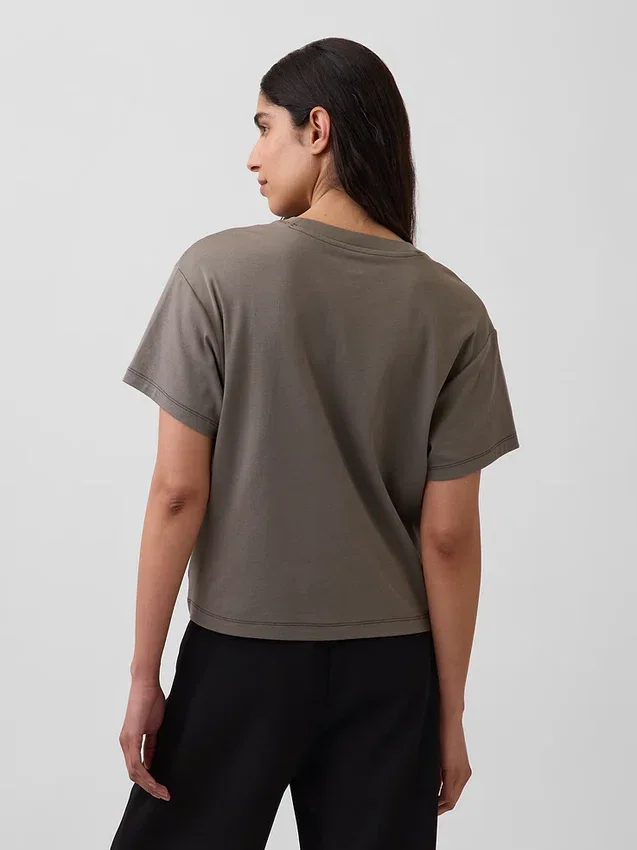 T-shirt ample en coton Supima®