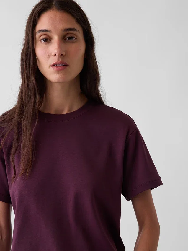 T-shirt ample en coton Supima®