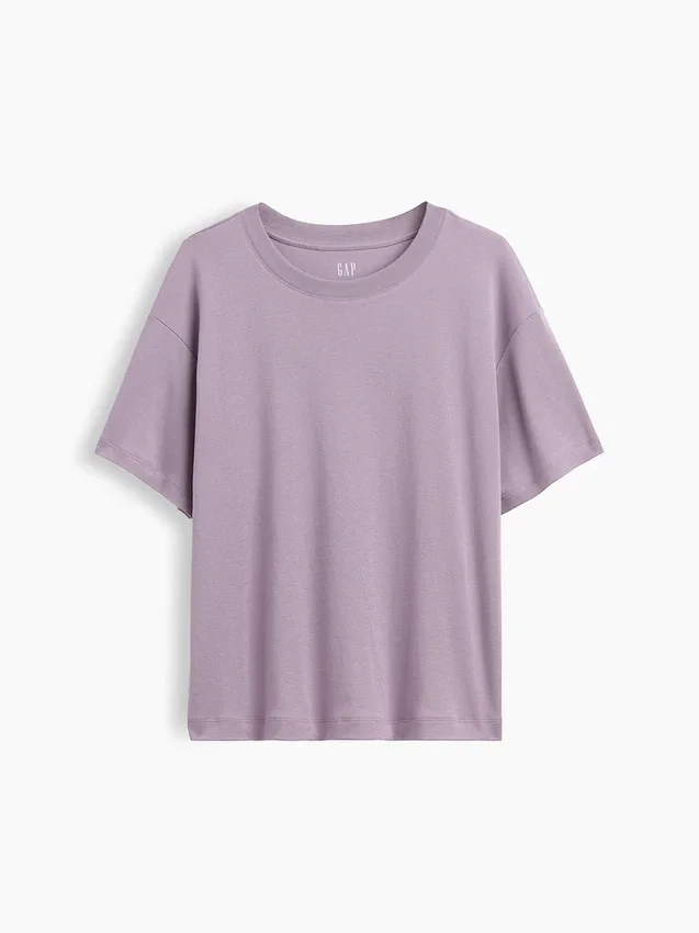 T-shirt ample en coton Supima®
