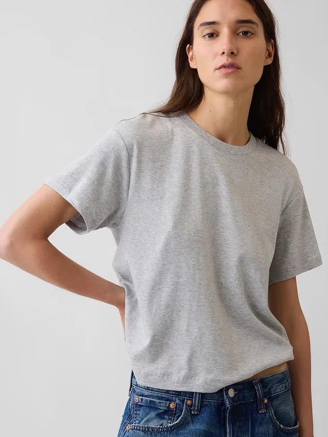 T-shirt ample en coton Supima®