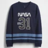 T-shirt ample en jersey pour enfants « NASA »