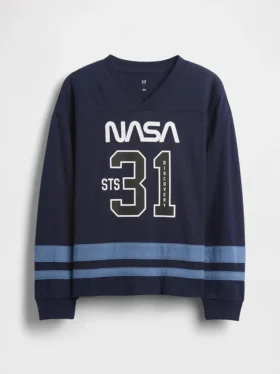T-shirt ample en jersey pour enfants « NASA »