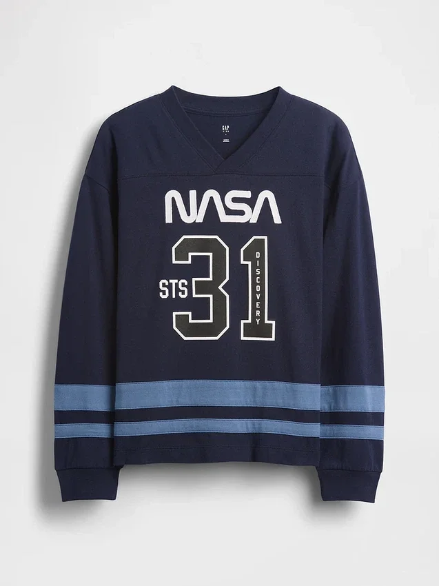 T-shirt ample en jersey pour enfants « NASA »