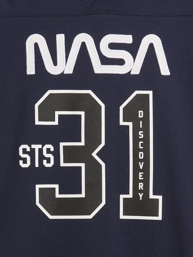 T-shirt ample en jersey pour enfants « NASA »