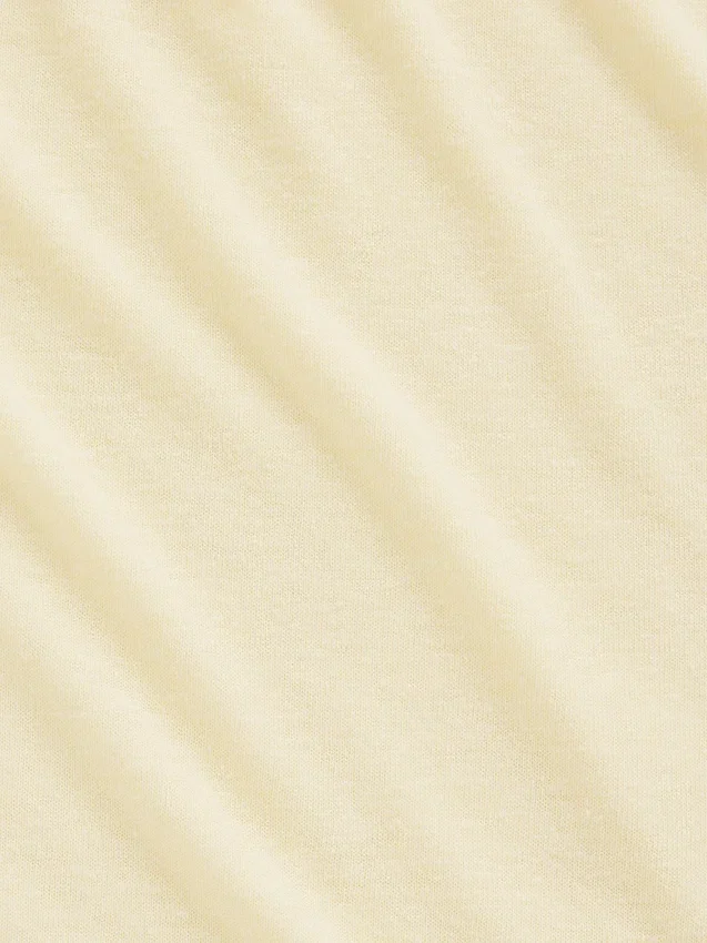 T-shirt ample en mélange de lin