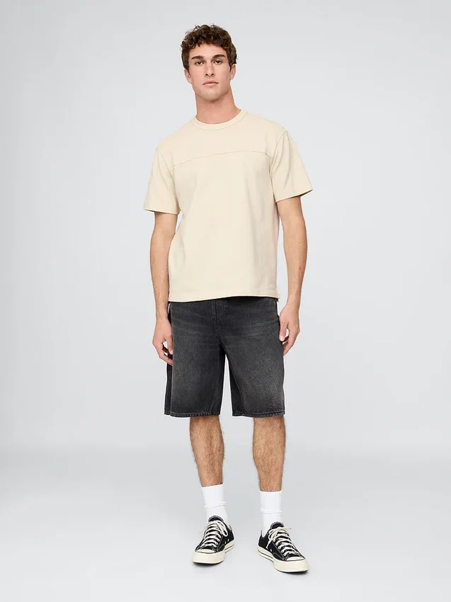 T-shirt ample en piqué