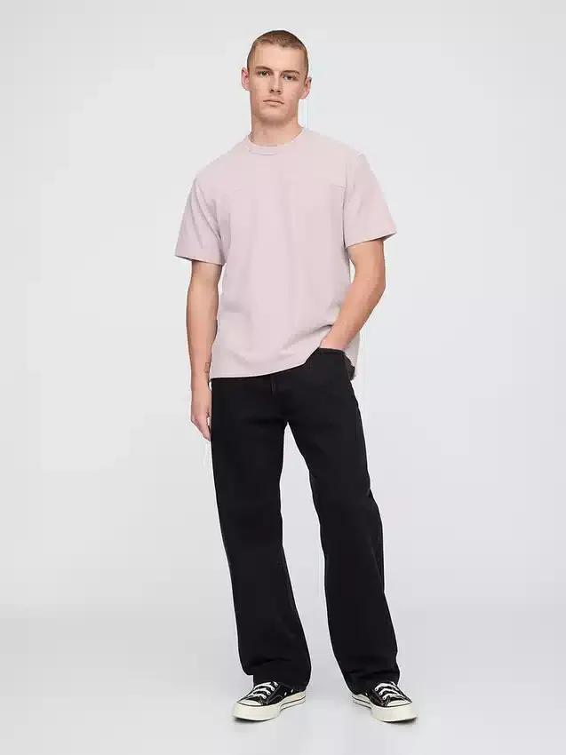 T-shirt ample en piqué