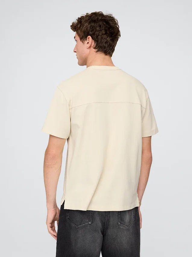 T-shirt ample en piqué