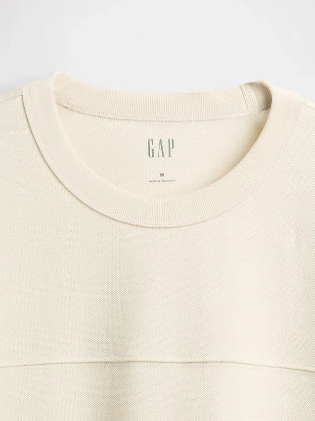 T-shirt ample en piqué