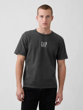 T-shirt ample épais avec logo