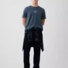 T-shirt ample épais avec logo