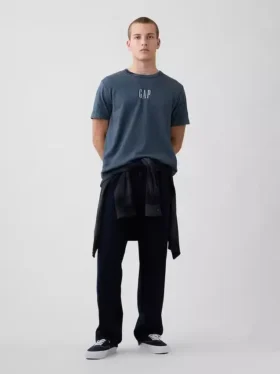 T-shirt ample épais avec logo