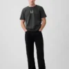 T-shirt ample épais avec logo