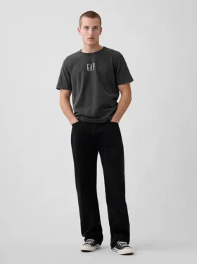 T-shirt ample épais avec logo