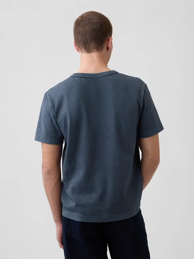 T-shirt ample épais avec logo